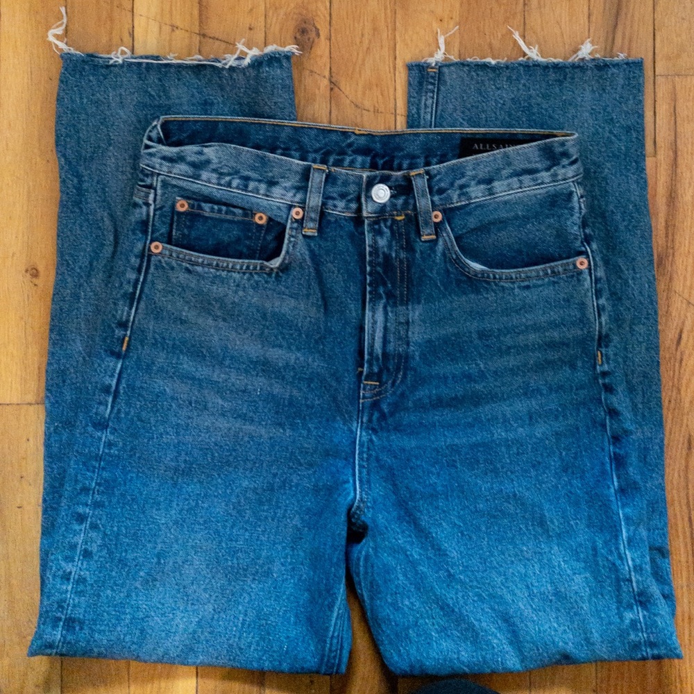 All Saints Straight Leg Jeans